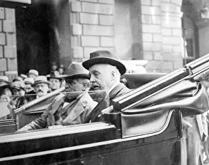 Balfour: Lloyd George and Balfour in Paris, WW1
