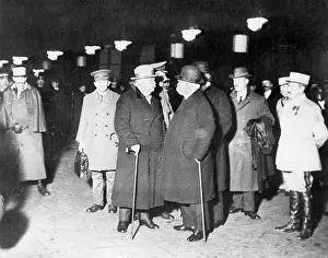 Clemenceau: Lloyd George, Clemenceau and others during WW1
