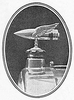 Mascots: Lloyd George's car mascot in shape of a shell, WW1