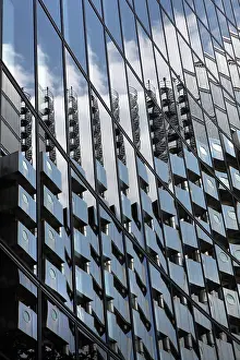 Kaleidoscope: Lloyd's building reflected in the Willis Building