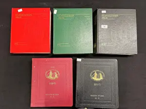 Booklets: Lloyds Register of Shipping, various years