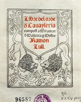 Llull: LLULL, Ramon (1235-1315)