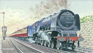 Shap: LMS Princess Coronation Class No. 46257 ?City of Salford?