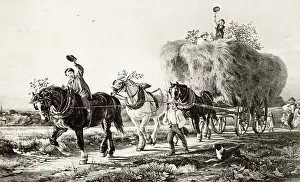 Labourers: The Last Load, Bringing the Harvest Home