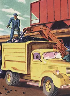 Continuous: Loading Coal Onto Truck