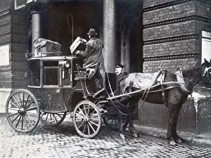 Pancras: LOADING A HORSE CAB