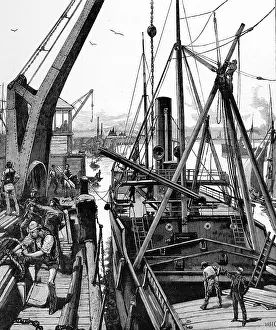Stevedores: Loading a Steamship, Woolwich 1884