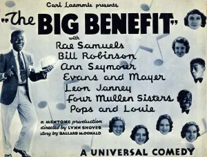 Mullen: Lobby card for The Big Benefit shows Bill ?