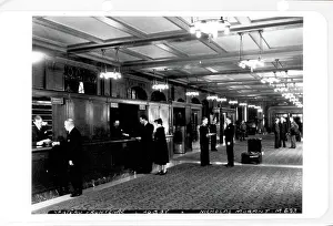 Fairmont: Lobby, Chateau Frontenac, Quebec City, Quebec, Canada