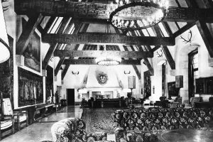 Respectively: Lobby of the Karinhall, undated