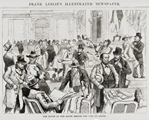 Congressmen: Lobbyists on the floor of the House of Representatives