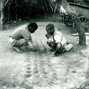 Limpopo: Lobedu men playing moruba