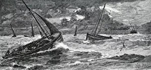 Herring: Loch Fyne herring boats at work