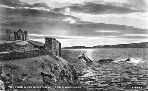 Lochs: The Loch Ness Monster at Castle Urquhart