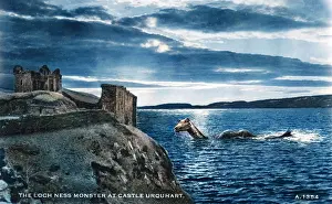 Fake: The Loch Ness Monster at Castle Urquhart