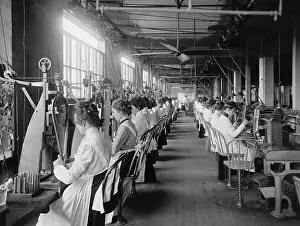 Mechanization: Lock and drill department assembly line ?