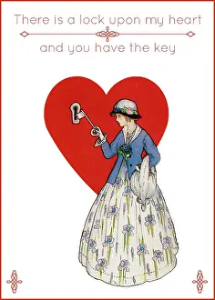 Heartfelt: There is a lock upon my heart - and you have the key