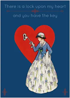 Heartfelt: There is a lock upon my heart - and you have the key