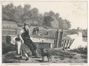 Yokel: Lock on the River Thames