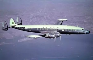 1049g: Lockheed 1049G Super Constellation of Varig (forward vi