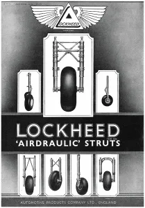 Struts: Lockheed Airdraulic Landing Gear Struts