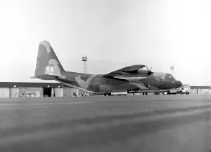 Prestwick: Lockheed C-130A Hercules 55-0036