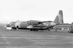 Leuchars: Lockheed C-130K Hercules C.1 XV206