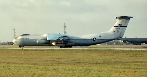 Mildenhall: Lockheed C-141B Starlifter 67-0031