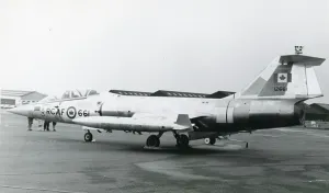 Rcaf: Lockheed CF-104D Starfighter, 12661, of the RCAF