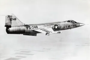 104a: Lockheed F-104A Starfighter