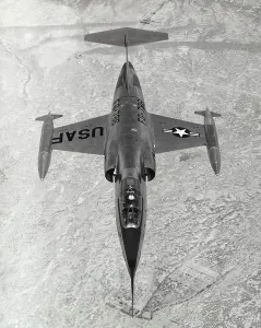 104a: Lockheed F-104A Starfighter