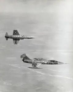 104a: Lockheed F-104A Starfighter