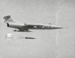 In Flight: Lockheed F-104G Starfighter