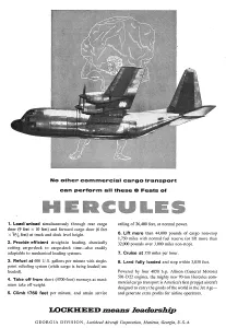 C130: Lockheed Hercules C130