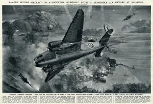Hudsons: Lockheed Hudsons bombing Aalesund; Second World War, 1941