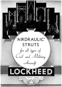 Struts: Lockheed Hydraulic Components For Aircraft
