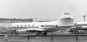 Pratt: Lockheed JetStar N329J 1st prototype