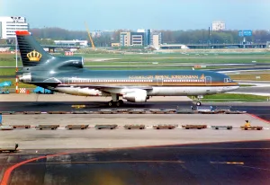 Jordanian: Lockheed L-1011-500 TriStar JY-AGD