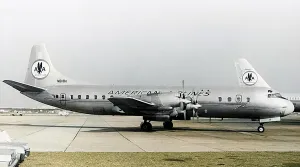 L188: Lockheed L-188 Electra of American's N6118A at JFK.?