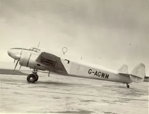 Electra: Lockheed Model 12A Electra Junior G-AGWM