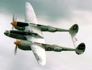 Crashed: Lockheed P-38J Lightning N3145X