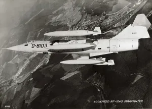Air To Air: Lockheed RF-104G Starfighter