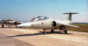 Acquired: Lockheed TF-104G Starfighter MM54553 - 4-44