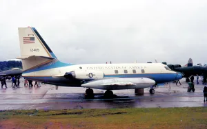 Greenham: Lockheed VC-140B Jetstar 61-2489