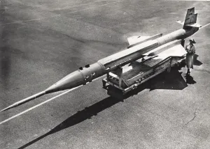 Supersonic: Lockheed X-7 supersonic guided target missile