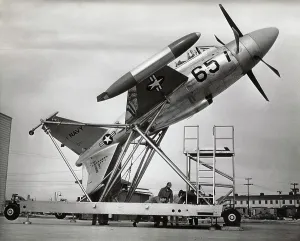 Take Off: Lockheed XFV-1 Salmon