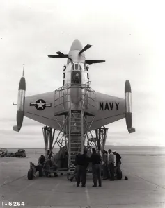 Vtol: Lockheed XFV-1 VTOL fighter
