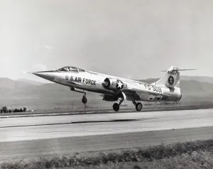 Turboprop Powered: Lockheed YF-104A Starfighter
