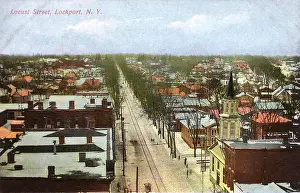 Lockport: Lockport, Niagara County, New York, USA - Locust Street