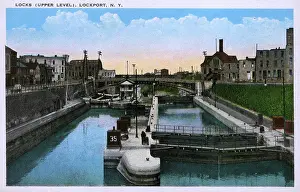 Lockport: Lockport, Niagara County, New York, USA, Locks (Upper Level)